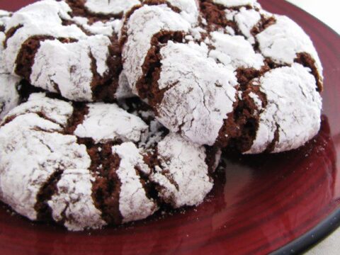 Chocolate Crinkle Cookies Recipe